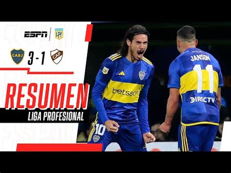 boca vs platense resumen